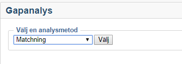 Gapanalys_Välj_Matchning