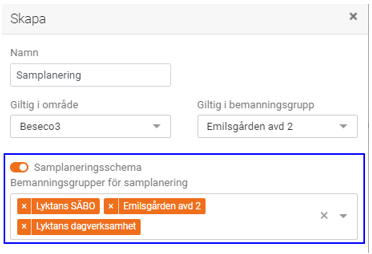 240816 Samplanering skapa