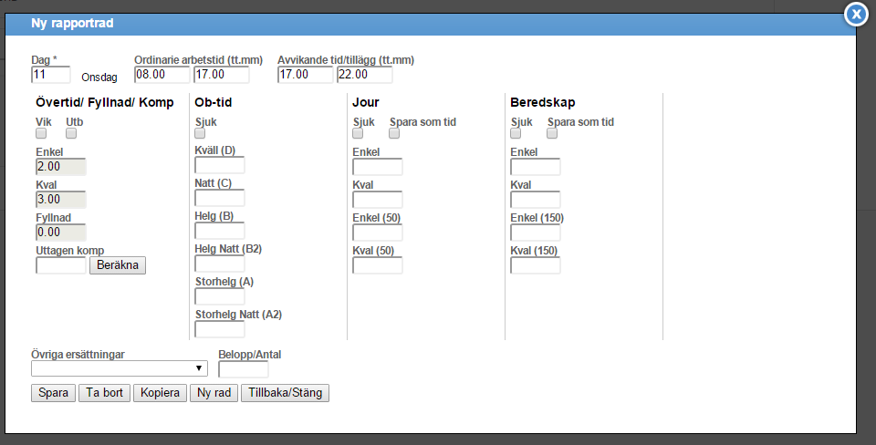 EgenRappTjänstgöringNyrad